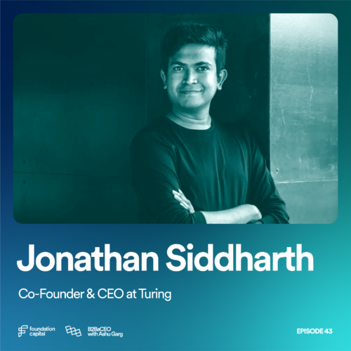 Jonathan Siddharth, Co Founder and CEO of Turing
