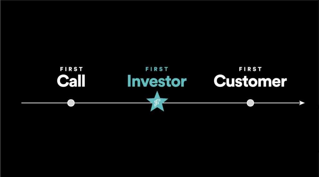 The Foundation Capital sequence detailing first call to first investor to first customer.