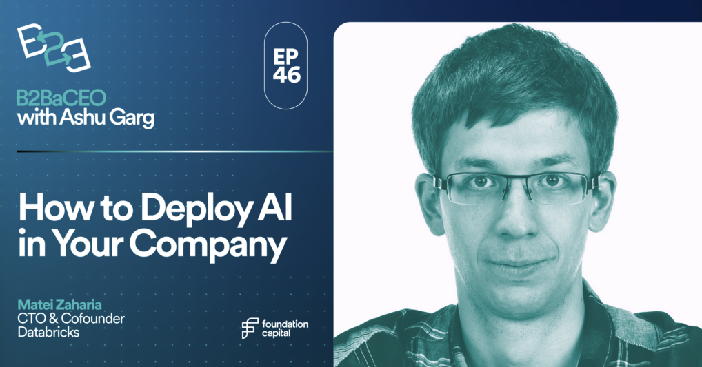 how to deploy ai in your company with matei zaharia of databricks