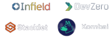 companies listed as follows: infield, devzero, stacklet, kombai.