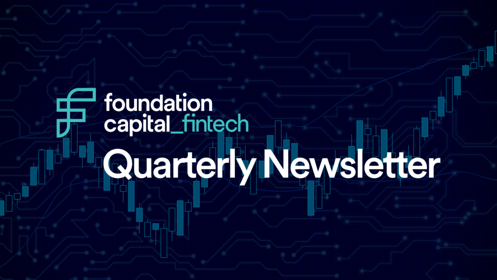 Cover and logo for Foundation Capital quarterly newsletter