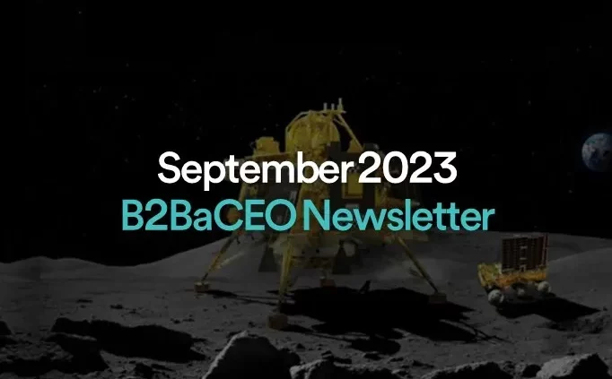 September 2023, B2BaCEO Newsletter